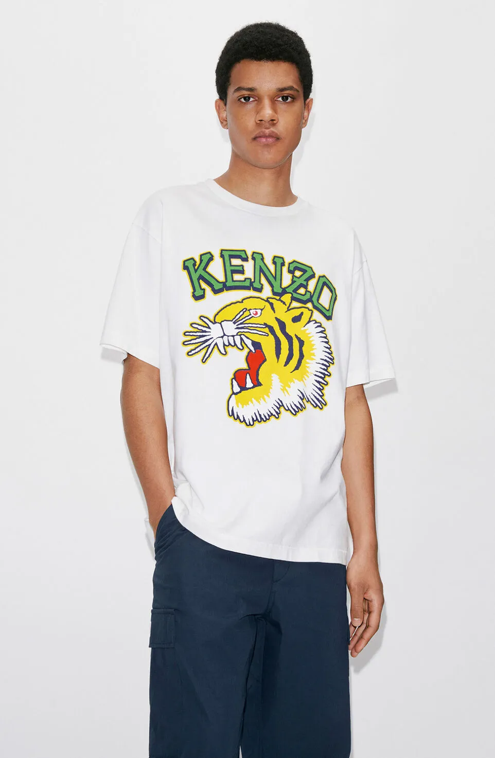Kenzo Varsity Jungle Tiger Oversized T-Shirt