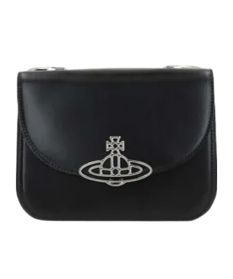 Vivienne Westwood Linda Logo Plaque Shoulder Bag
