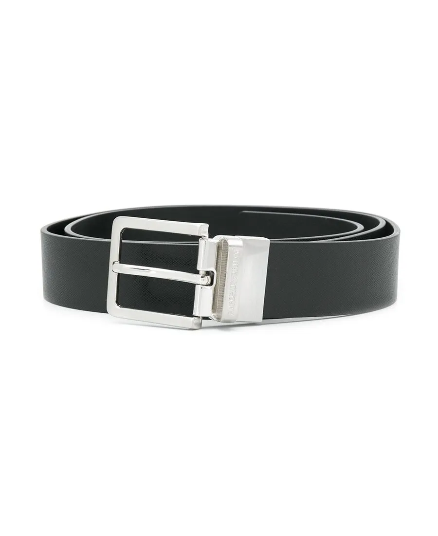 Emporio Armani Reversible Interchangeable-Buckle Belt