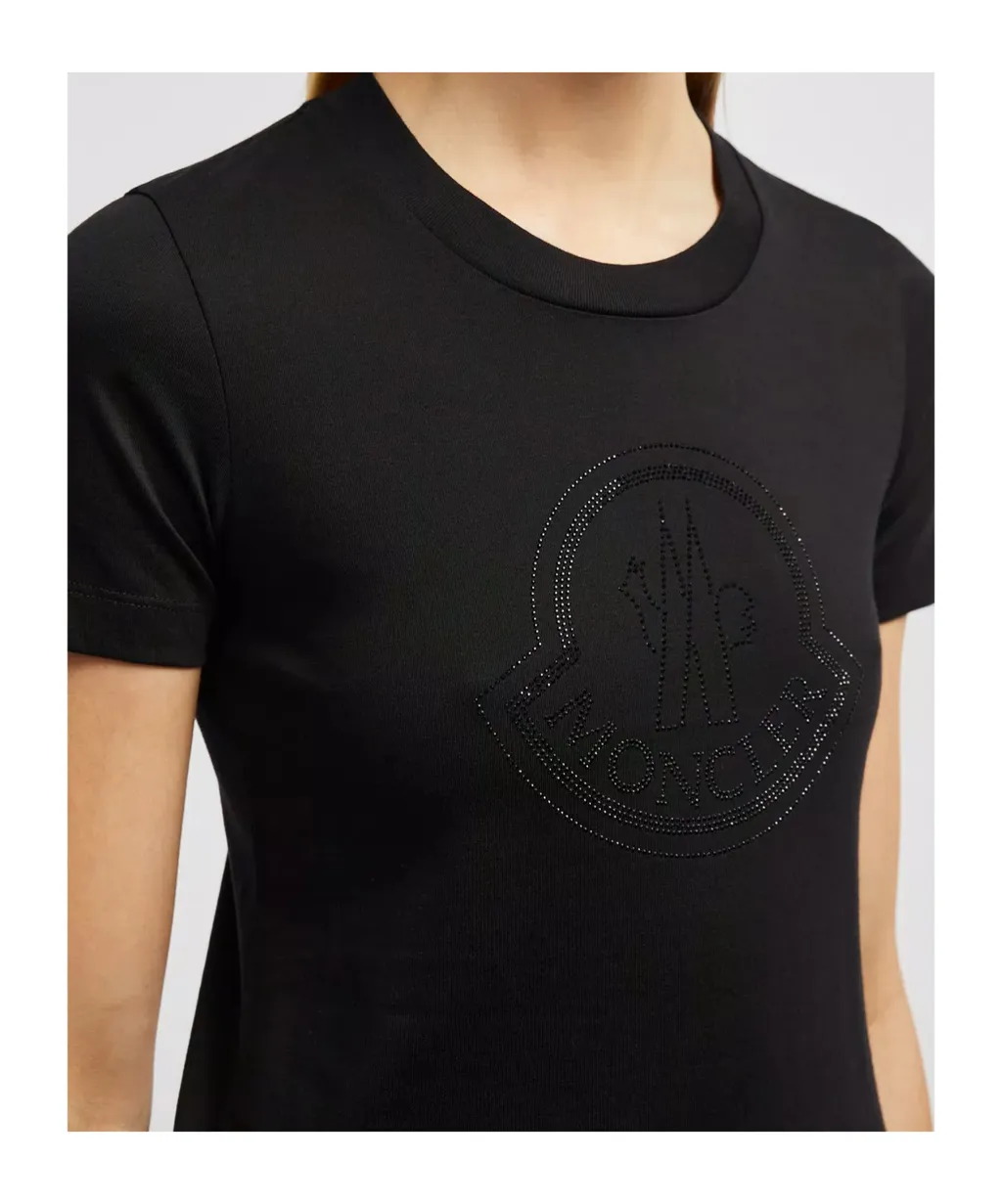 Moncler Logo Printed Crewneck T-Shirt