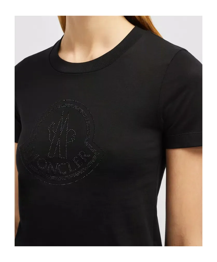Moncler Logo Printed Crewneck T-Shirt
