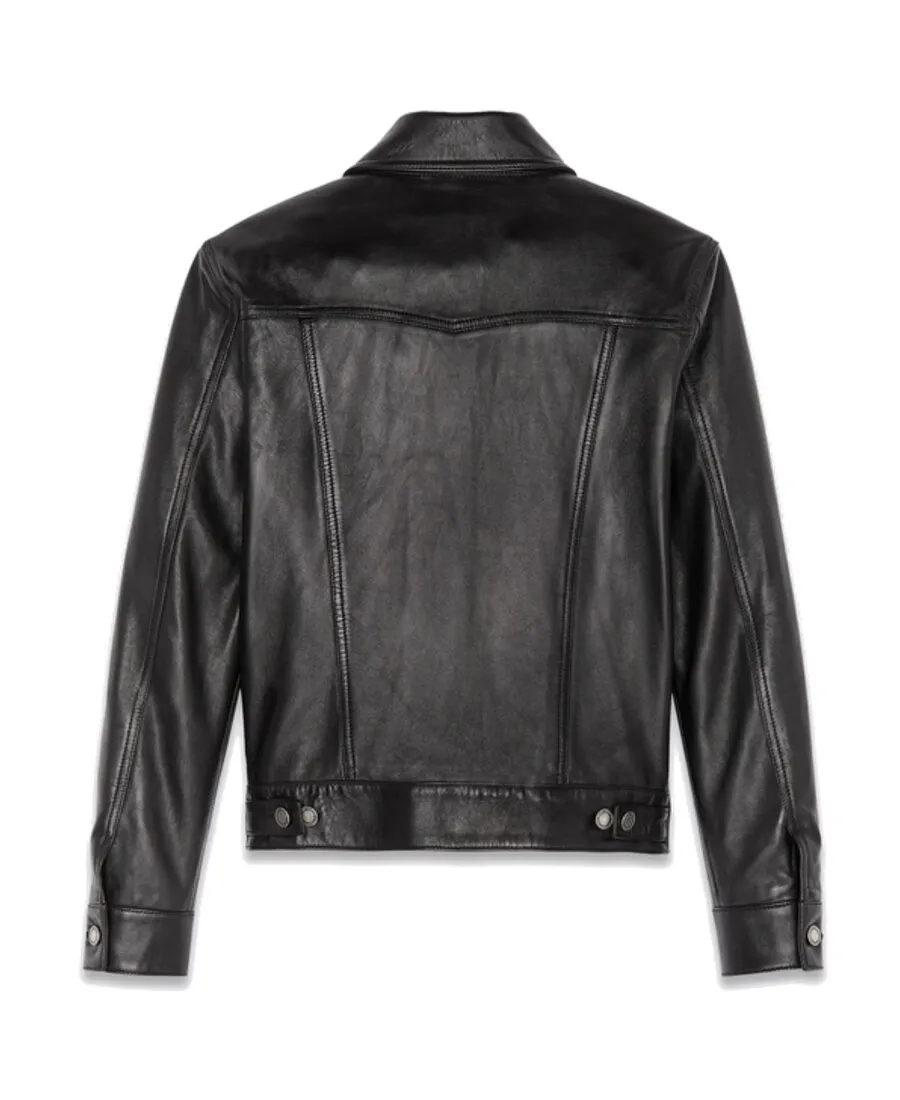Saint Laurent Buttoned Long-Sleeved Jacket