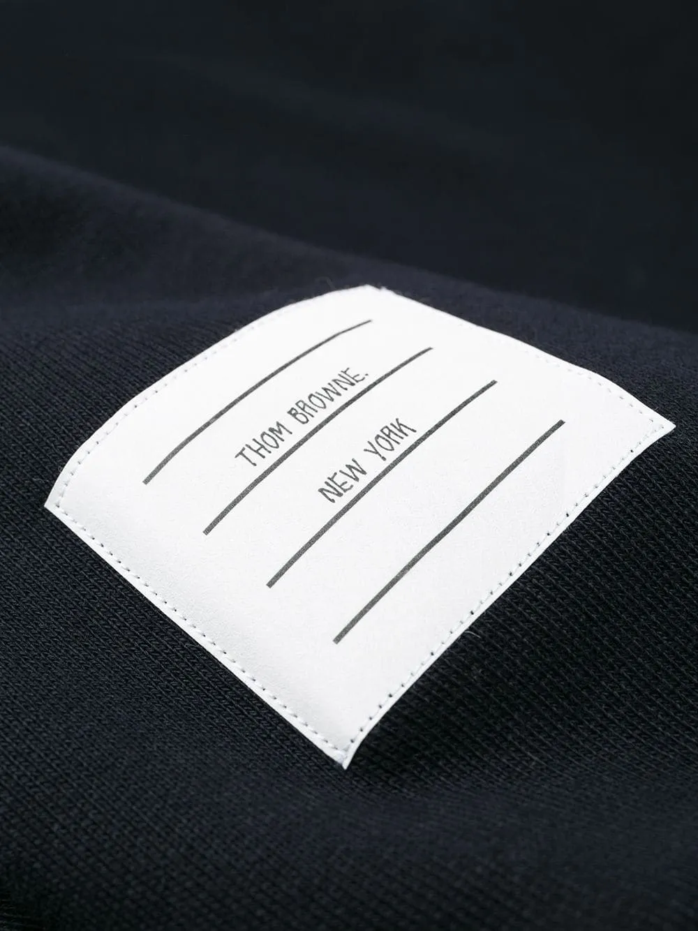 Thom Browne Rwb-Striped Crewneck Sweatshirt