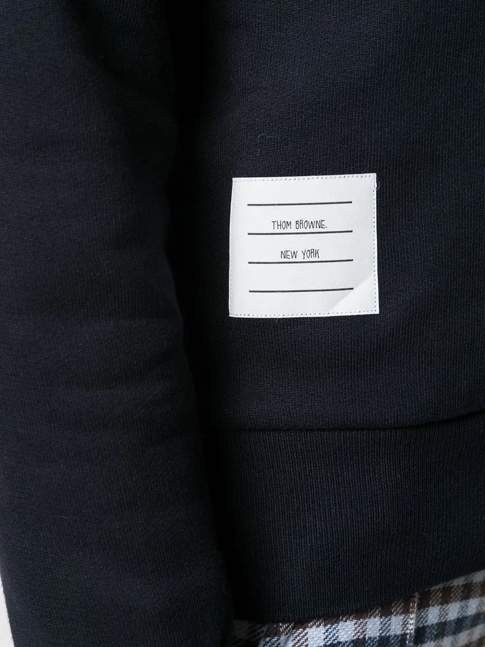Thom Browne Rwb-Striped Crewneck Sweatshirt