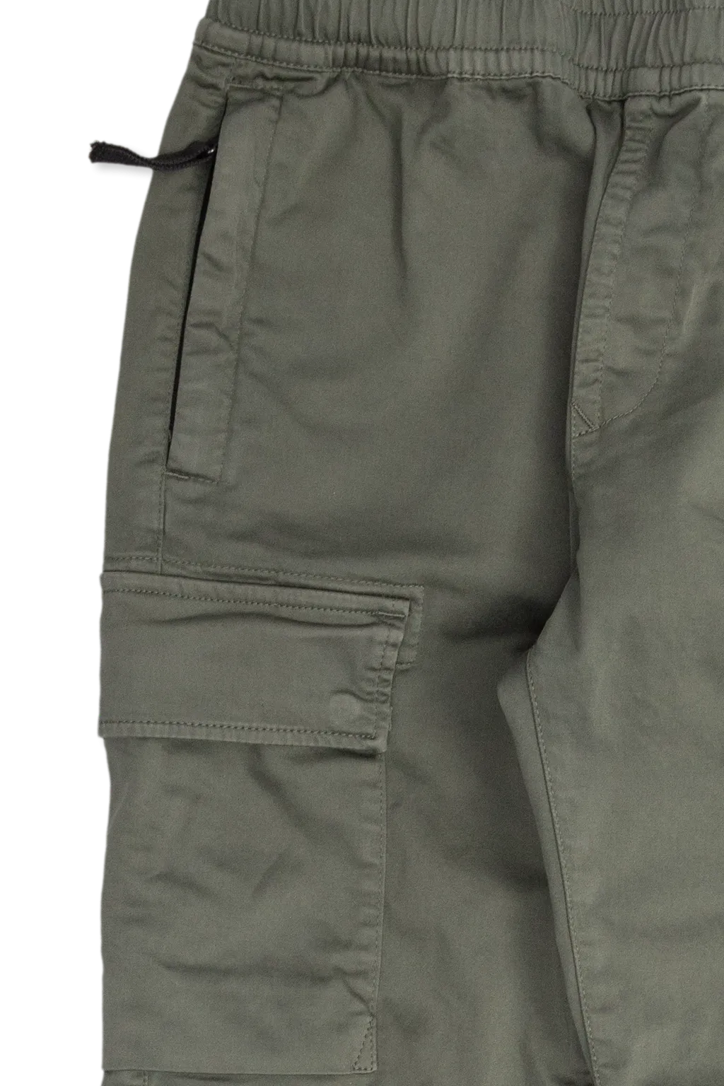 Stone Island Junior Compass-Motif Elastic Waist Trousers