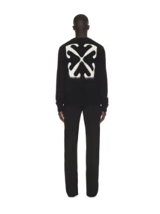 Off-White Arrow Motif Crewneck Jumper