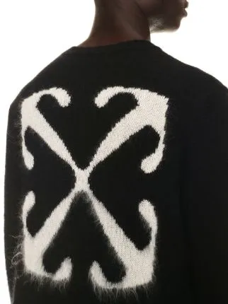 Off-White Arrow Motif Crewneck Jumper