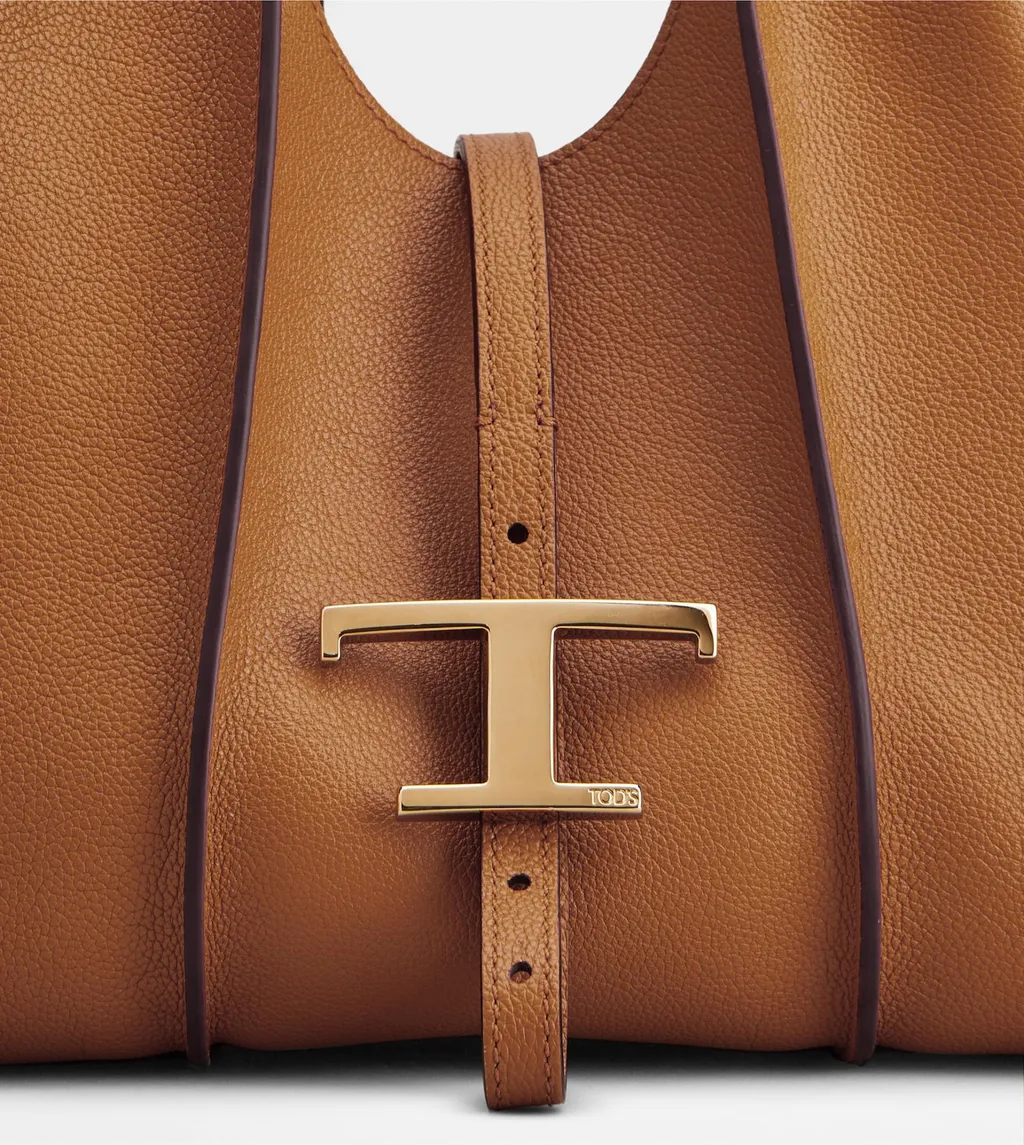 Tod's Timeless Logo Plaque Mini Tote Bag
