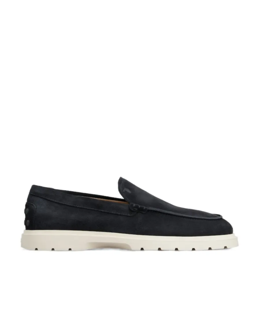 Tod's Round Toe Slip-On Loafers