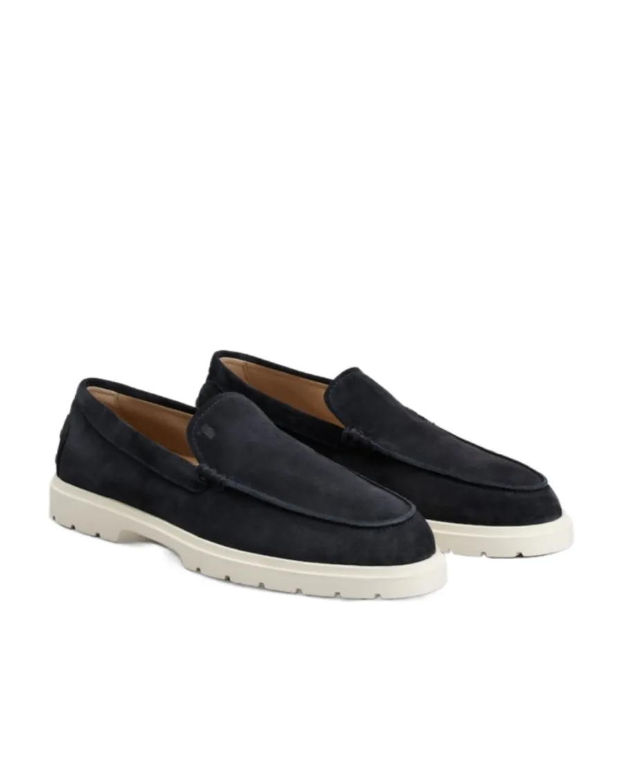 Tod's Round Toe Slip-On Loafers