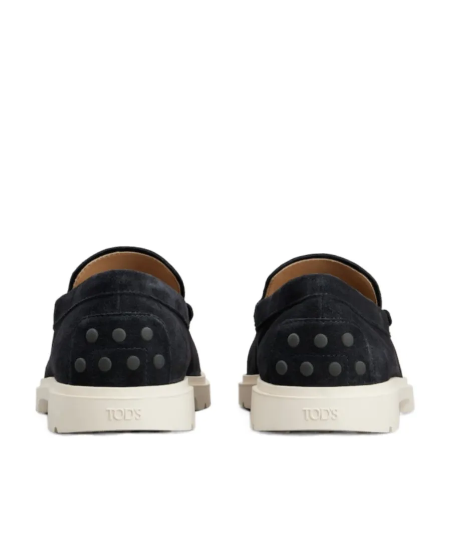 Tod's Round Toe Slip-On Loafers