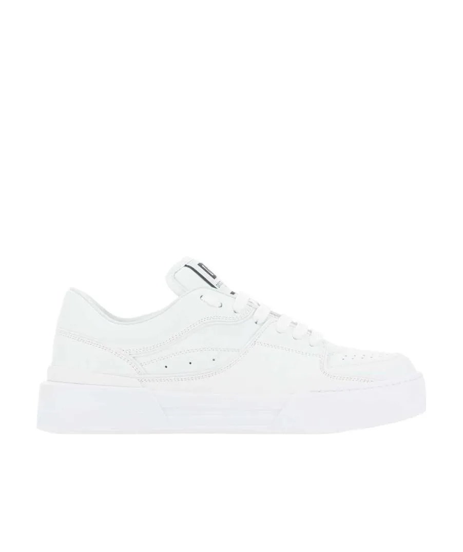 Dolce & Gabbana Roma Logo-Patch Low-Top Sneakers