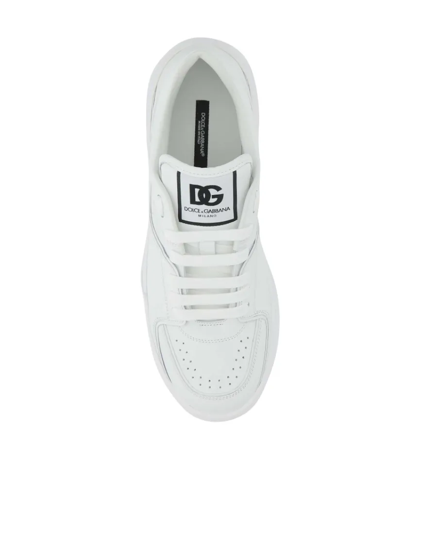 Dolce & Gabbana Roma Logo-Patch Low-Top Sneakers