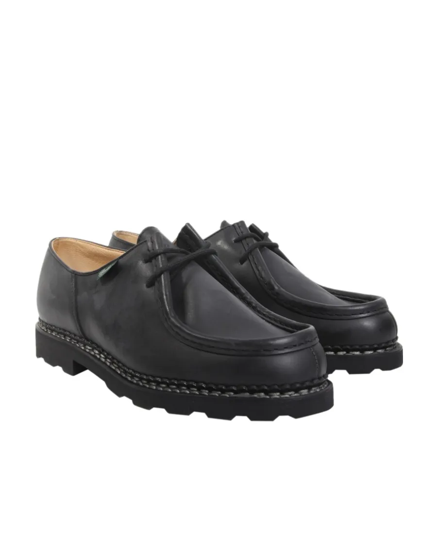 Paraboot Michael Round Toe Lace-Up Shoes