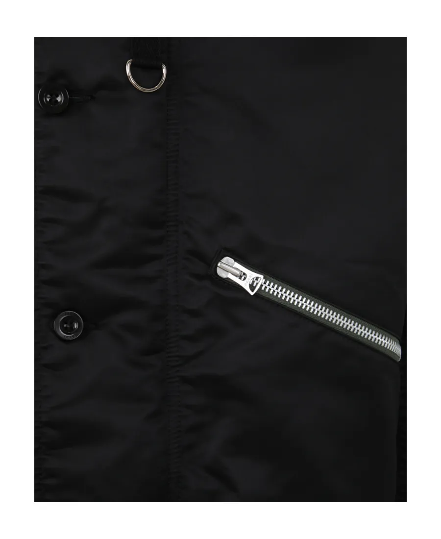 Sacai Collared Button-Up Jacket