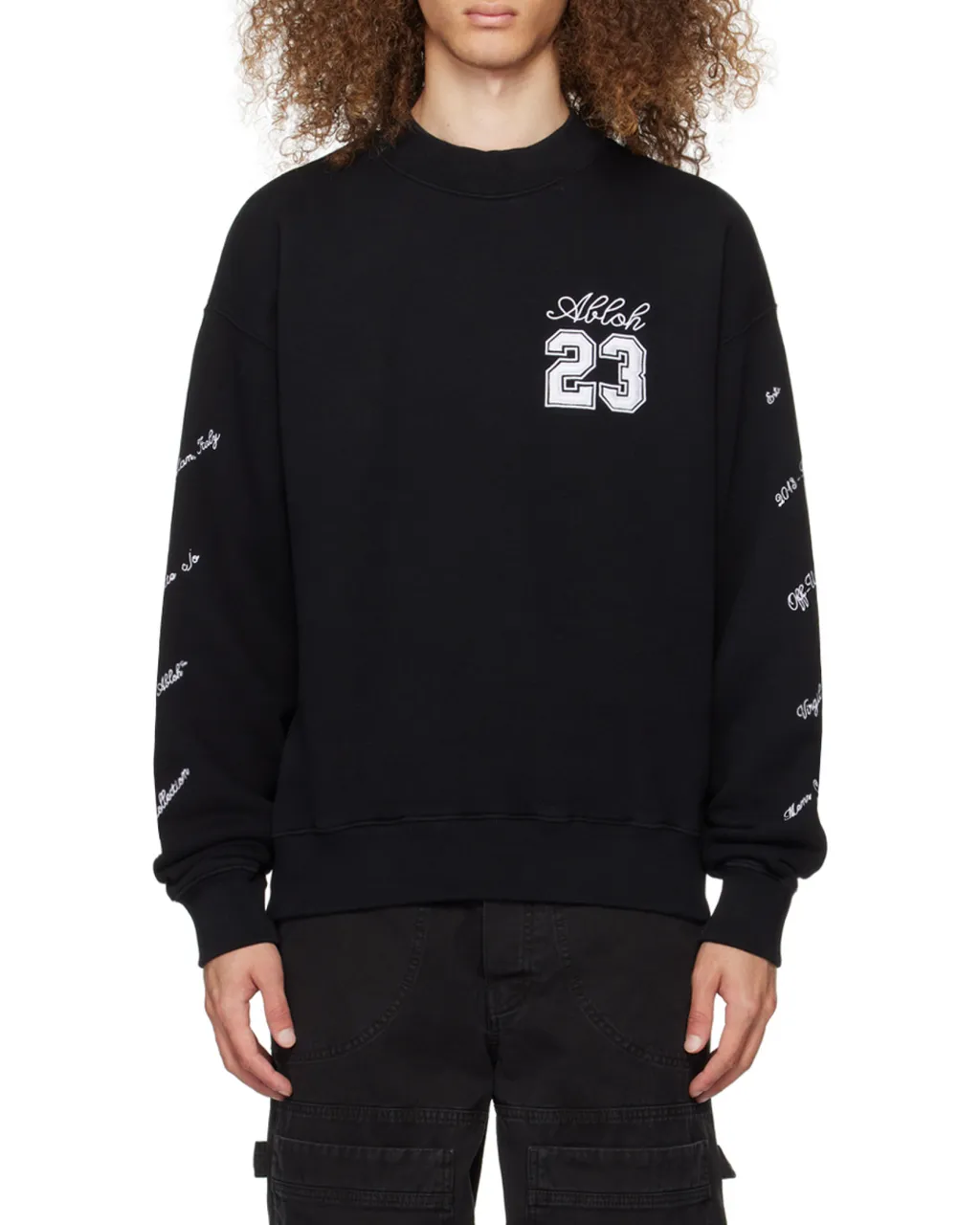 Off-White 23 Skate Crewneck Sweatshirt