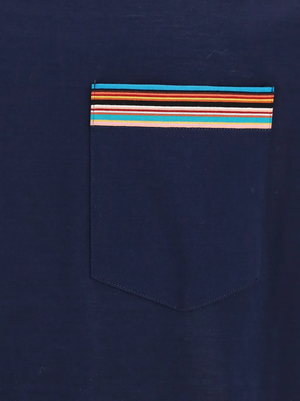 Ps Paul Smith Stripe Printed Crewneck T-Shirt
