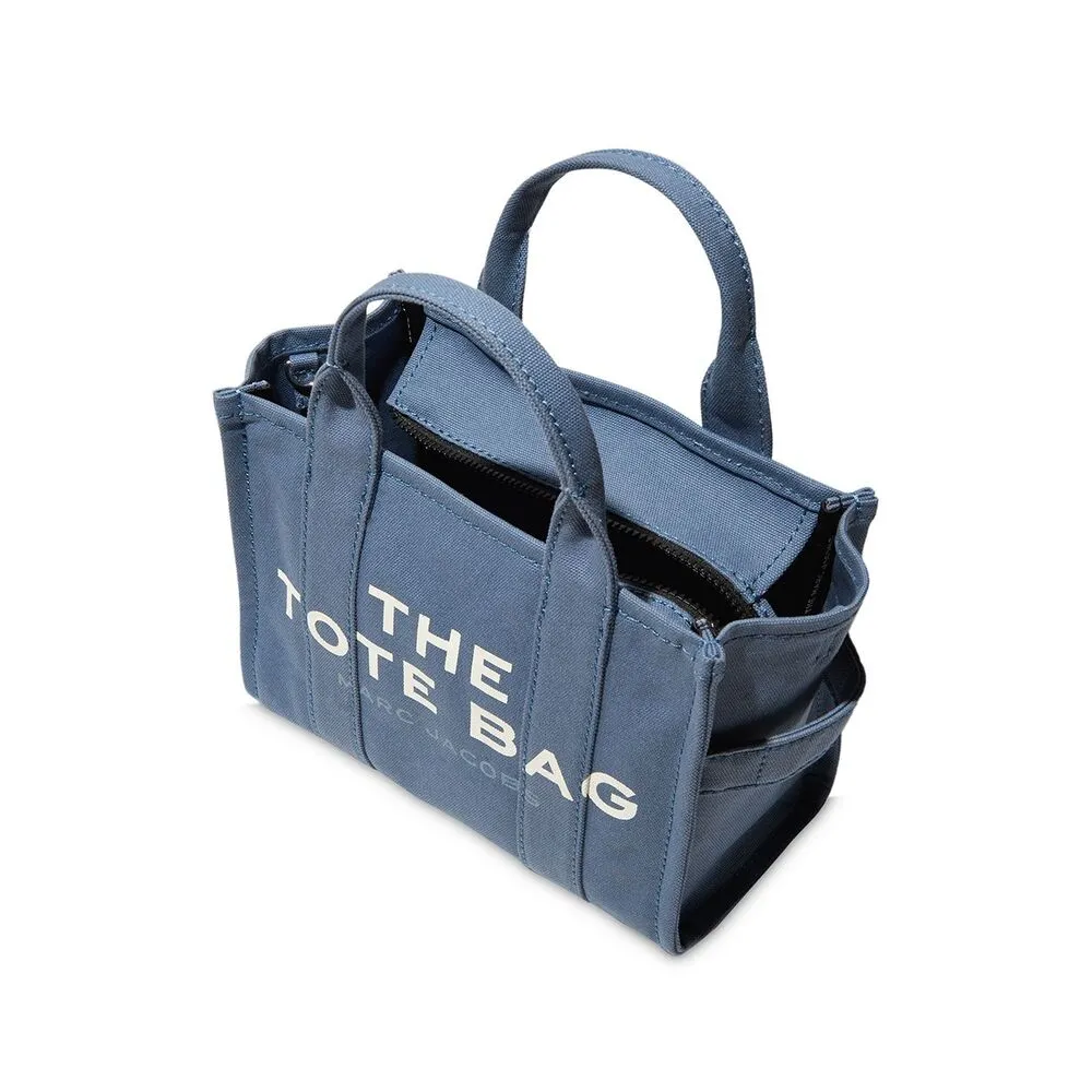 Marc Jacobs Logo Printed Zipped Small Tote Bag