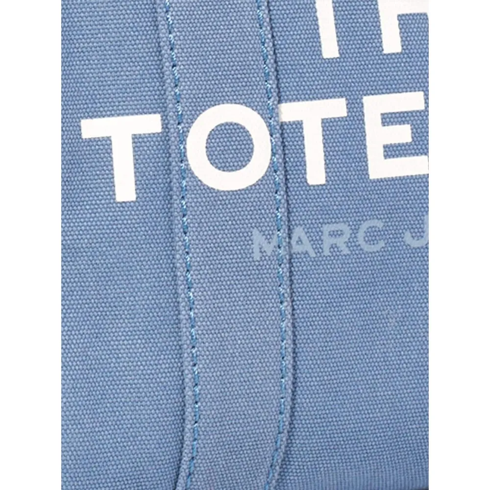 Marc Jacobs Logo Printed Zipped Small Tote Bag