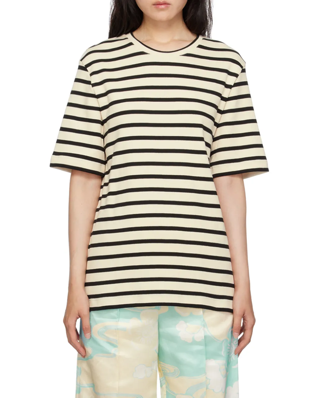Jil Sander+ Striped Crewneck T-Shirt