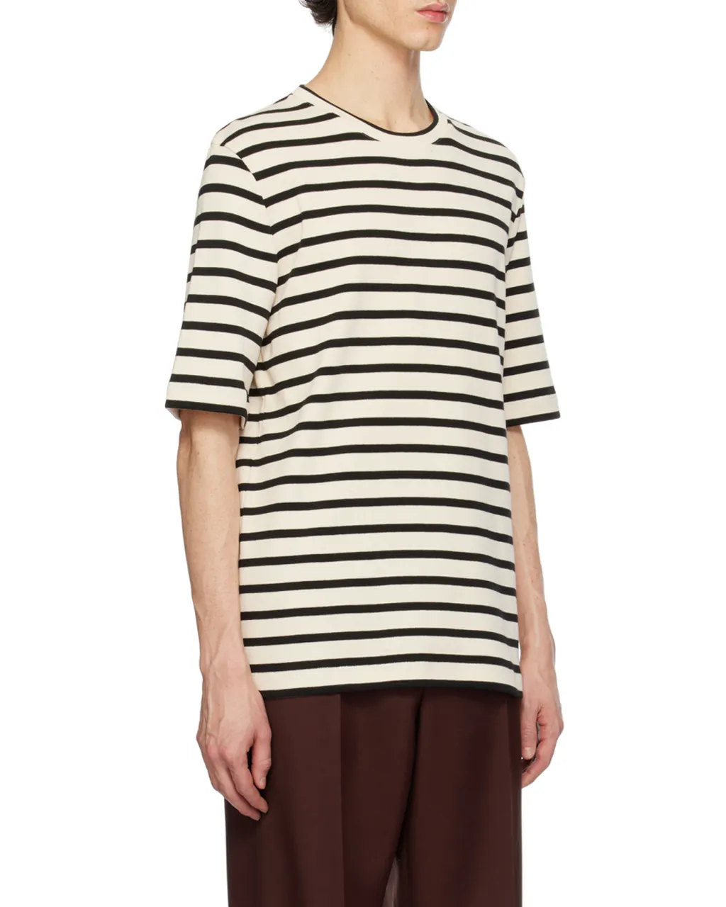 Jil Sander+ Striped Crewneck T-Shirt