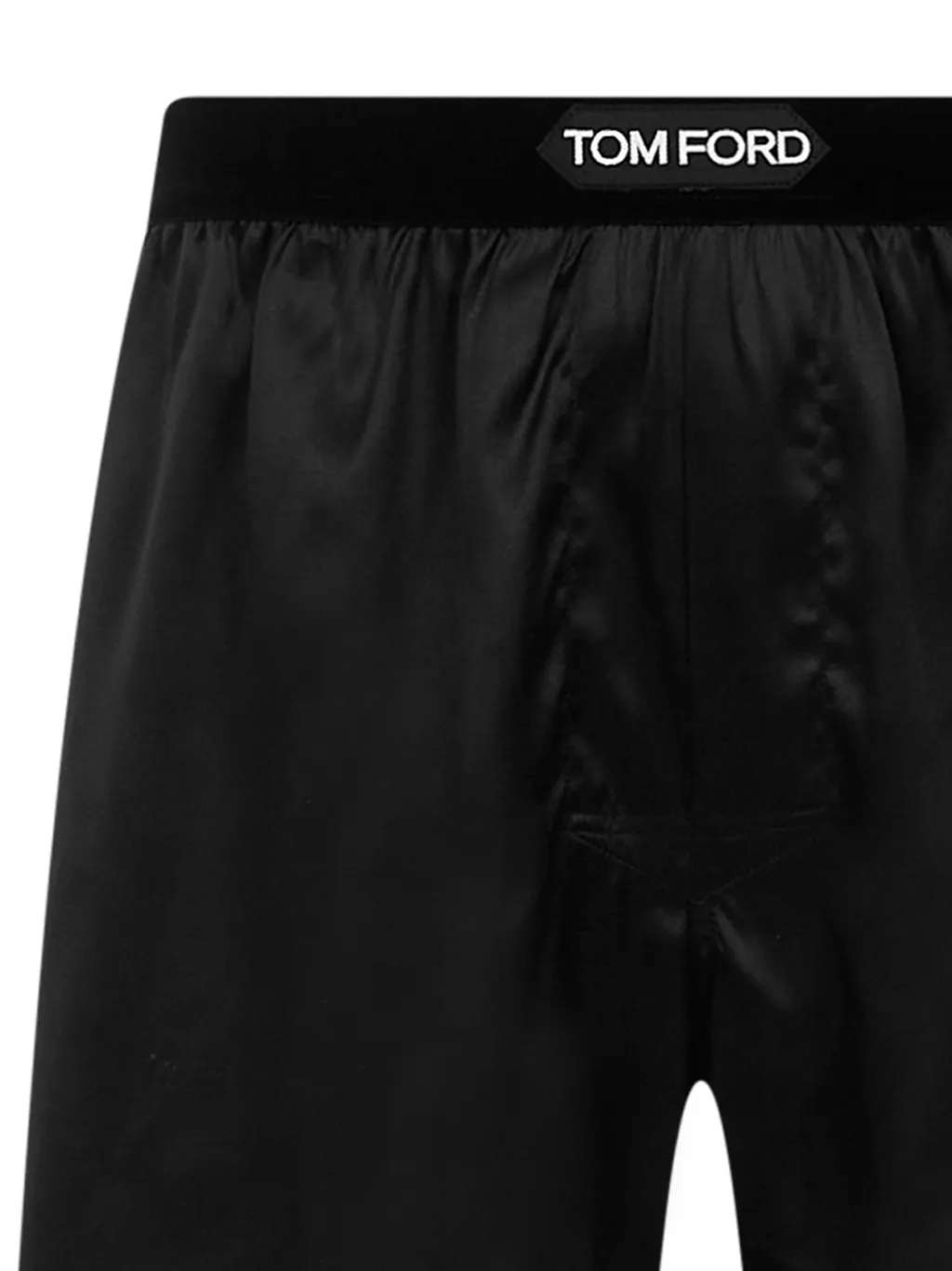 Tom Ford Logo-Waistband Stretched Satin Boxers