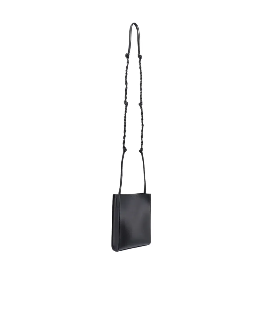Jil Sander Tangle Logo Detailed Shoulder Bag