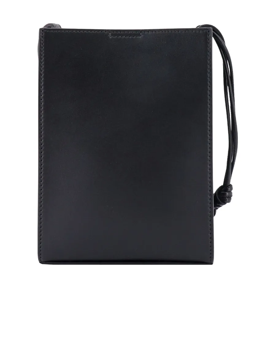 Jil Sander Tangle Logo Detailed Shoulder Bag