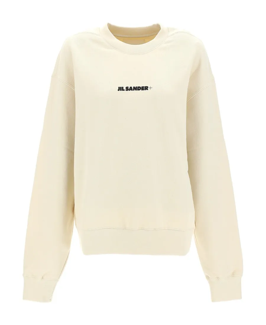 Jil Sander+ Logo Printed Crewneck Sweatshirt