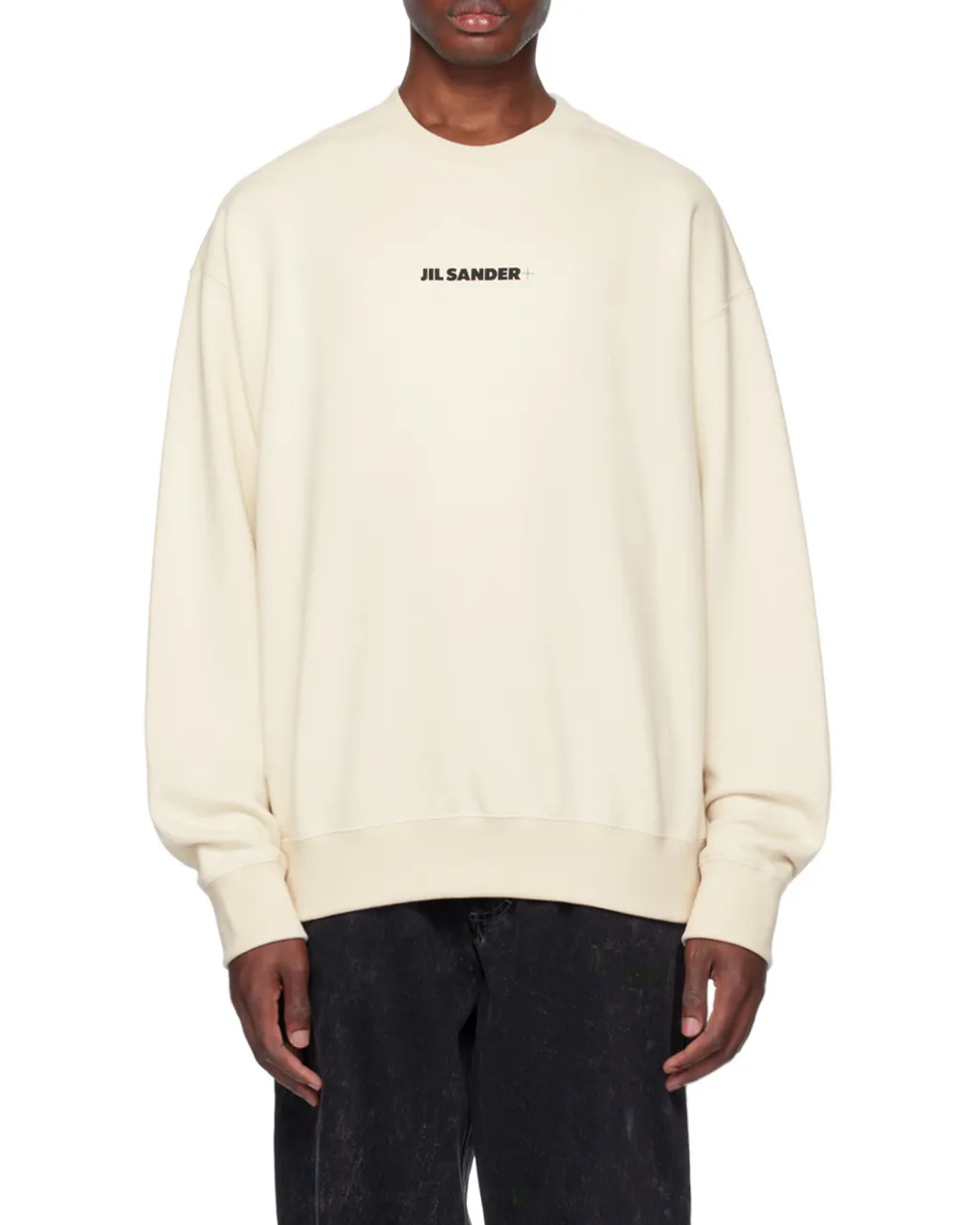 Jil Sander+ Logo Printed Crewneck Sweatshirt