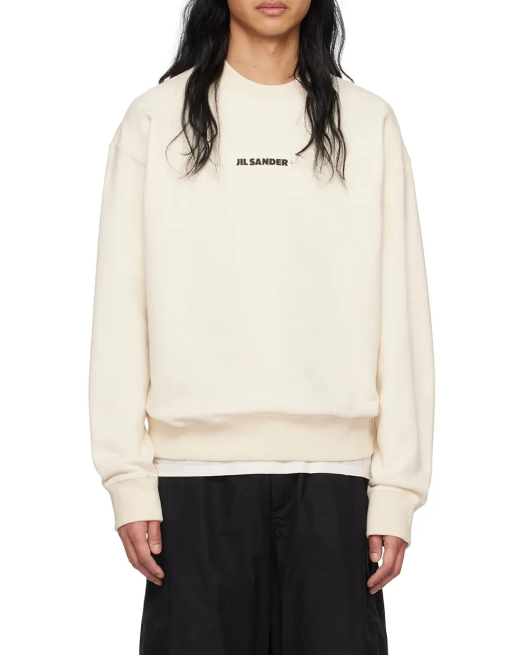 Jil Sander+ Logo Printed Crewneck Sweatshirt