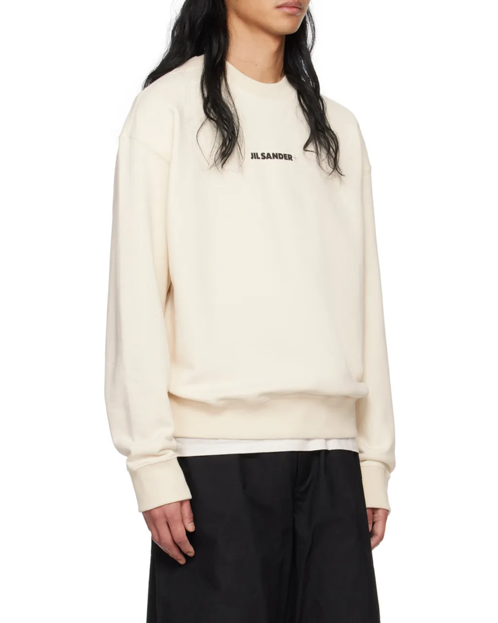 Jil Sander+ Logo Printed Crewneck Sweatshirt