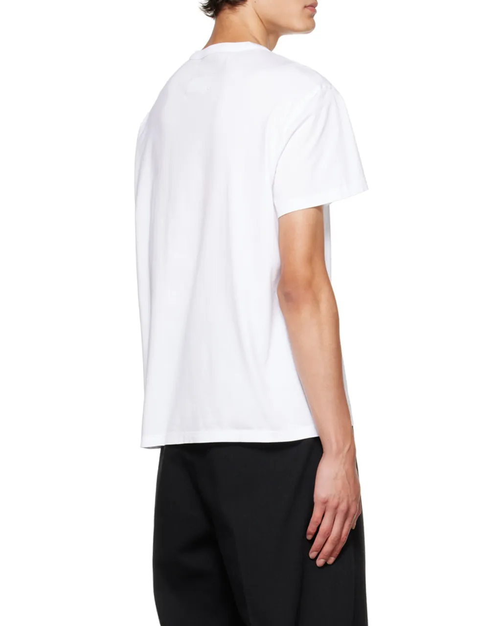 Maison Margiela Logo Embroidered Crewneck T-Shirt