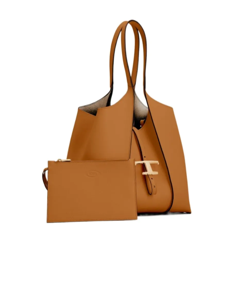 Tod's T-Plaque Tote Bag