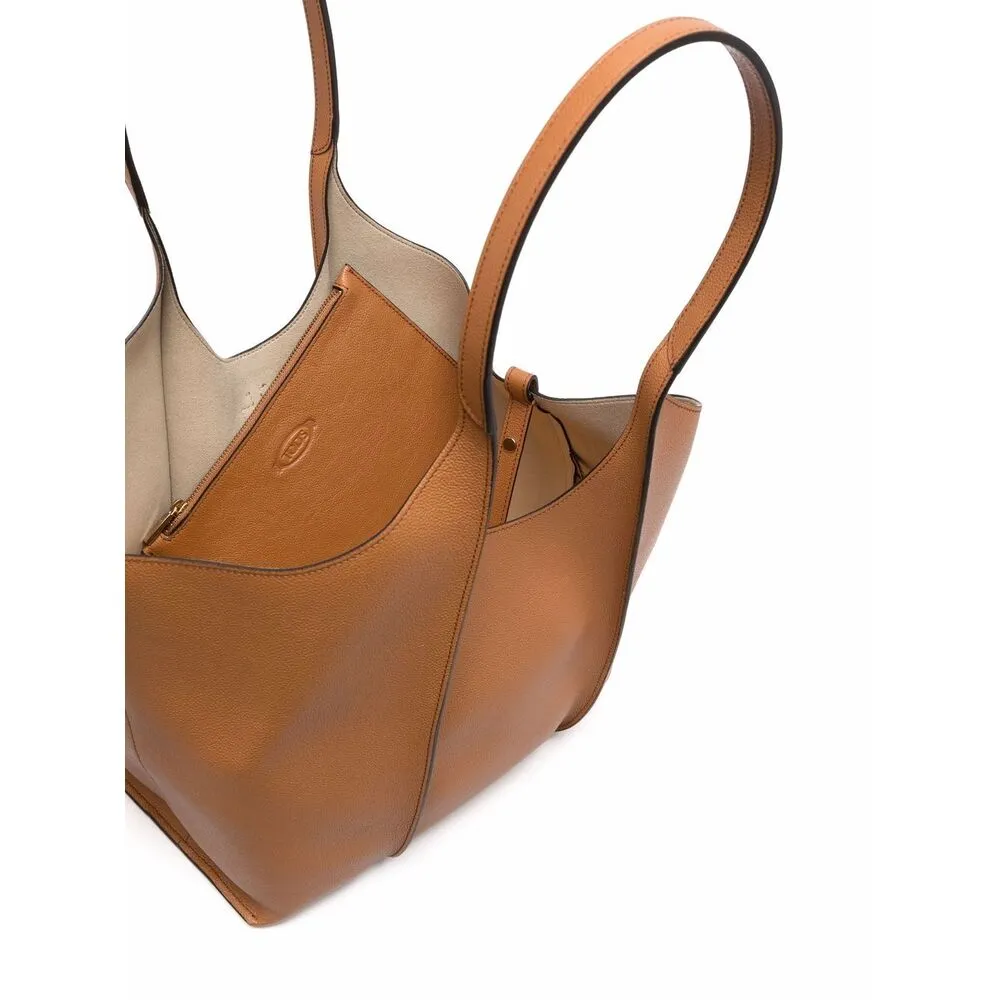 Tod's T-Plaque Tote Bag