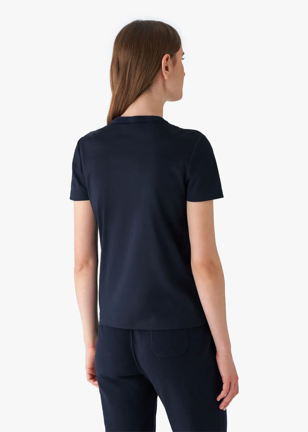 Crew-Neck Cotton T-Shirt