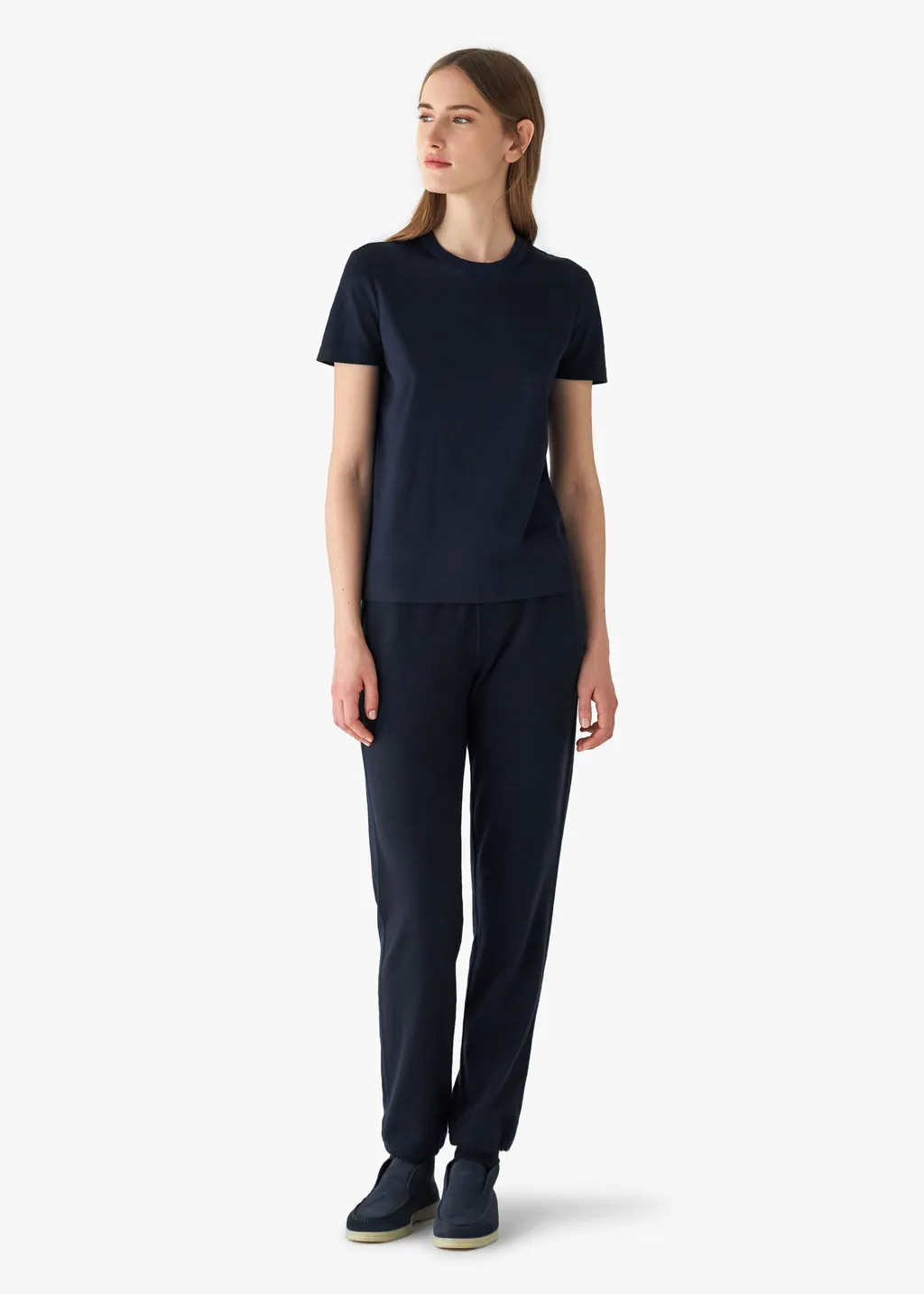 Crew-Neck Cotton T-Shirt