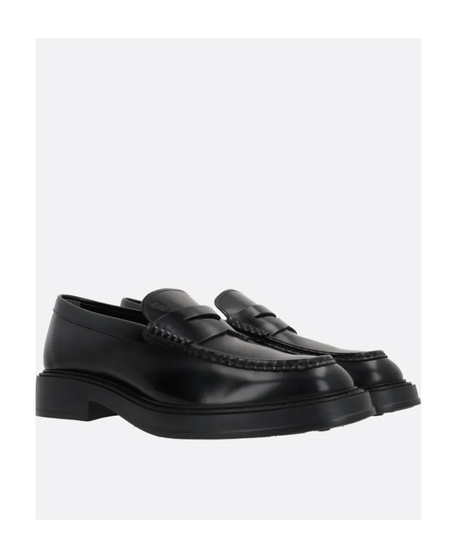 Tod's Almond Toe Penny Loafers