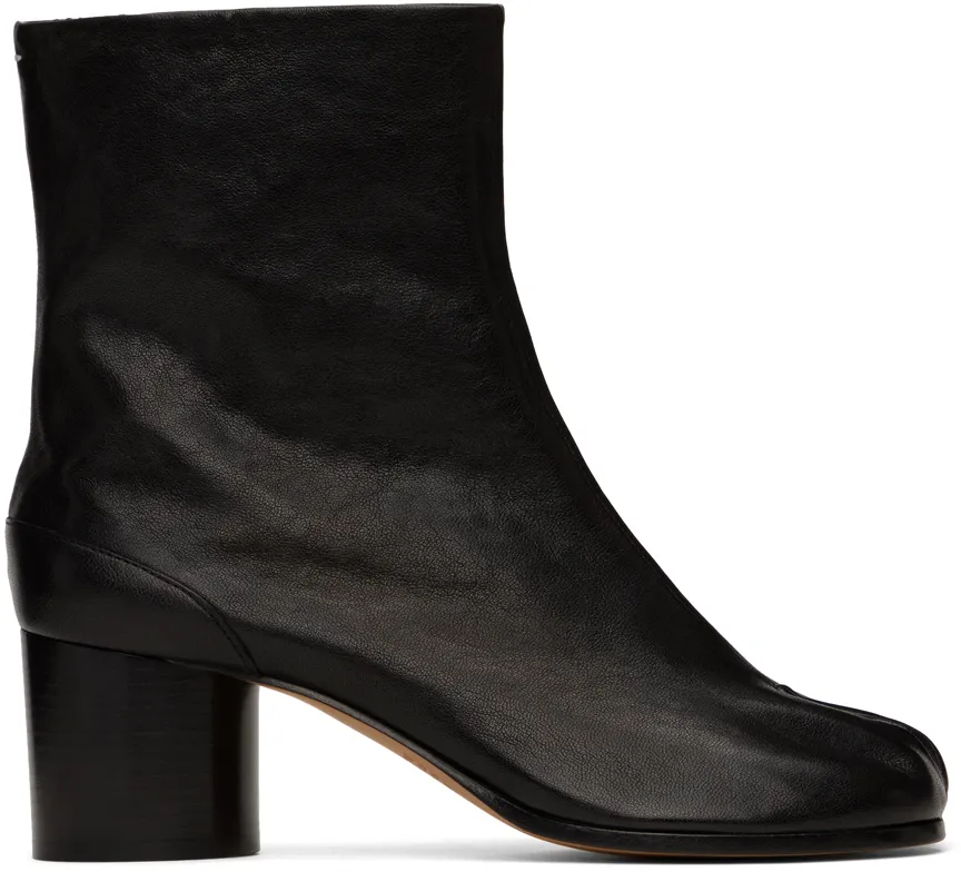Maison Margiela Tabi Toe Block Heeled Ankle Boots