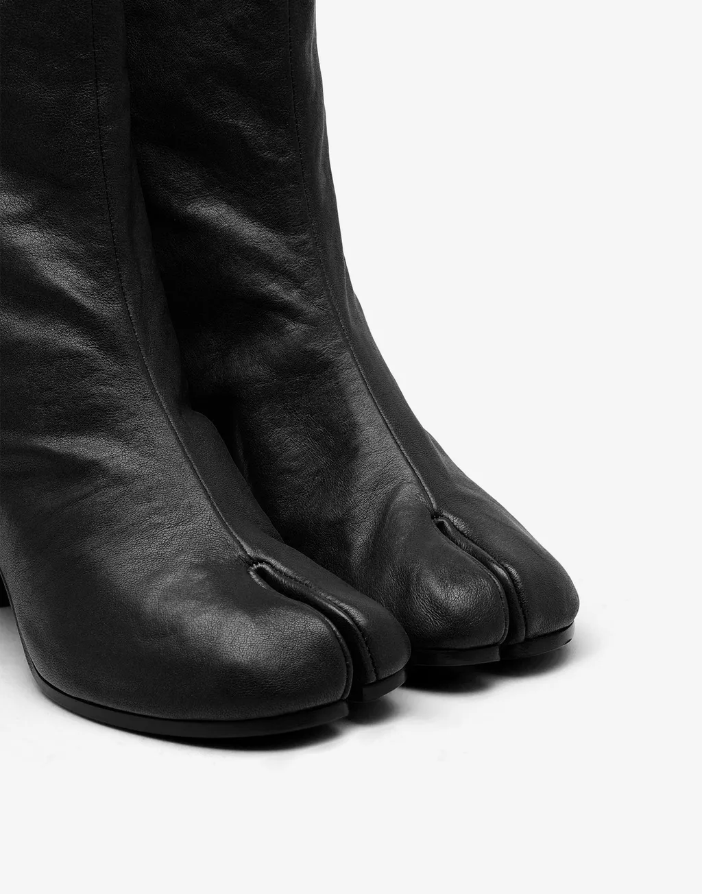 Maison Margiela Tabi Toe Block Heeled Ankle Boots
