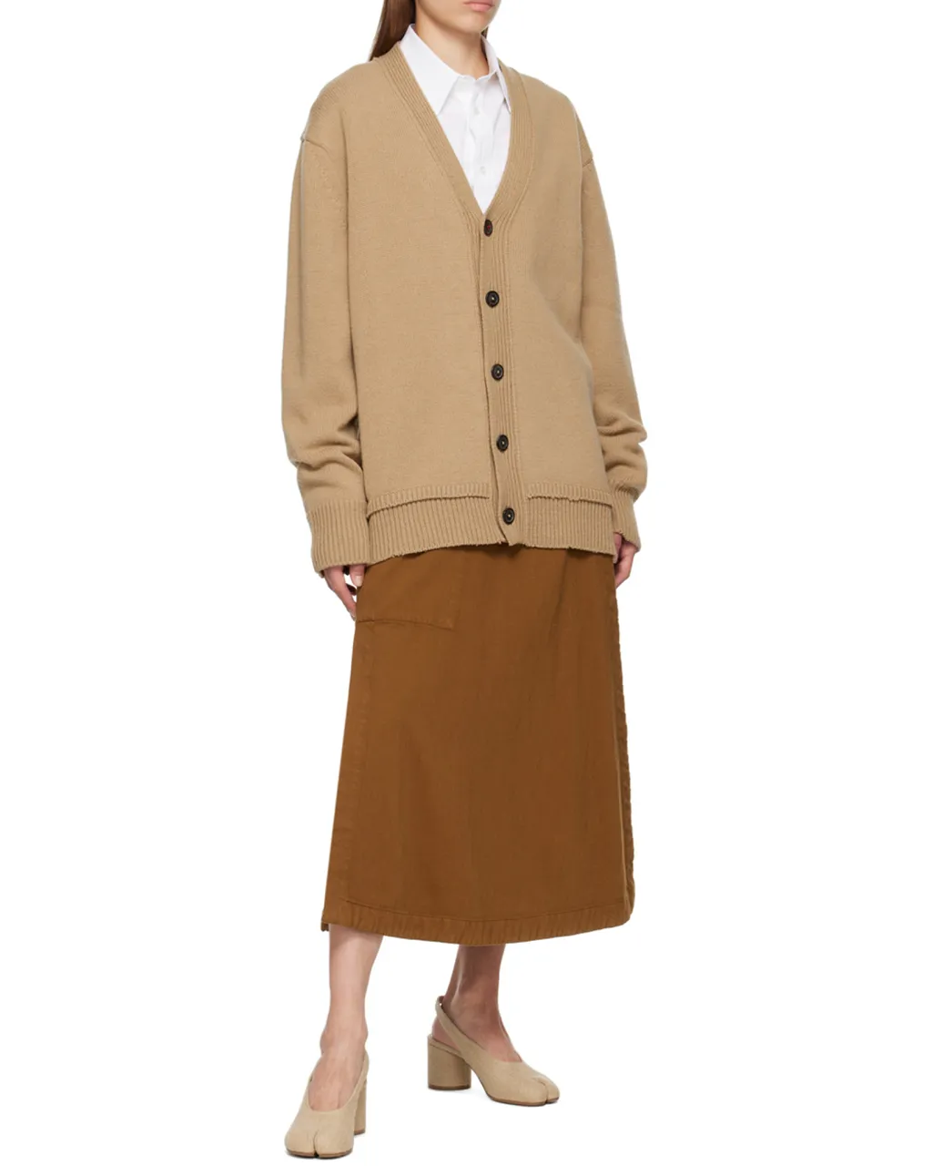 Maison Margiela Buttoned Knitted Cardigan
