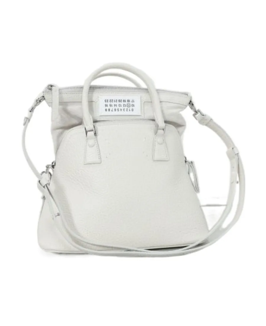 Maison Margiela Four-Stitch Logo Top Handle Tote Bag