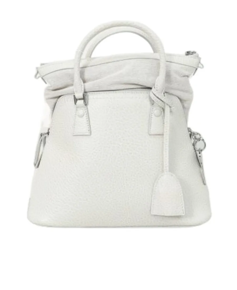 Maison Margiela Four-Stitch Logo Top Handle Tote Bag