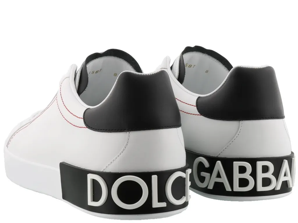 Dolce & Gabbana Portofino Lace-Up Sneakers