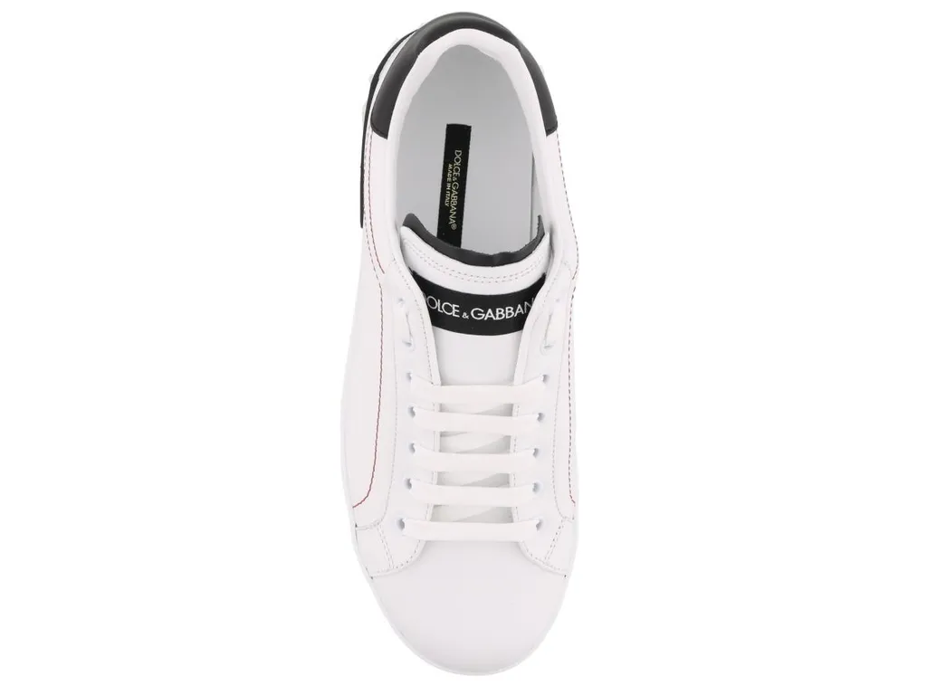 Dolce & Gabbana Portofino Lace-Up Sneakers