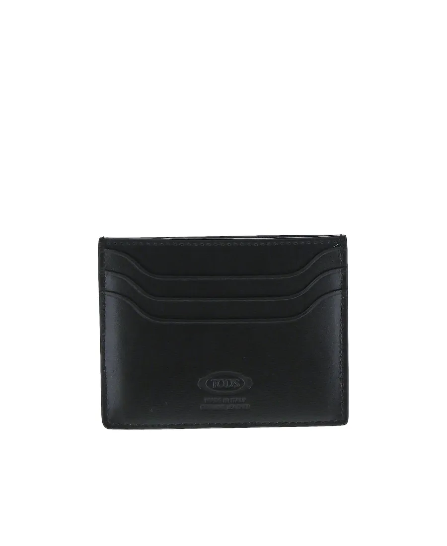Tod's Logo Plaque Card Holder