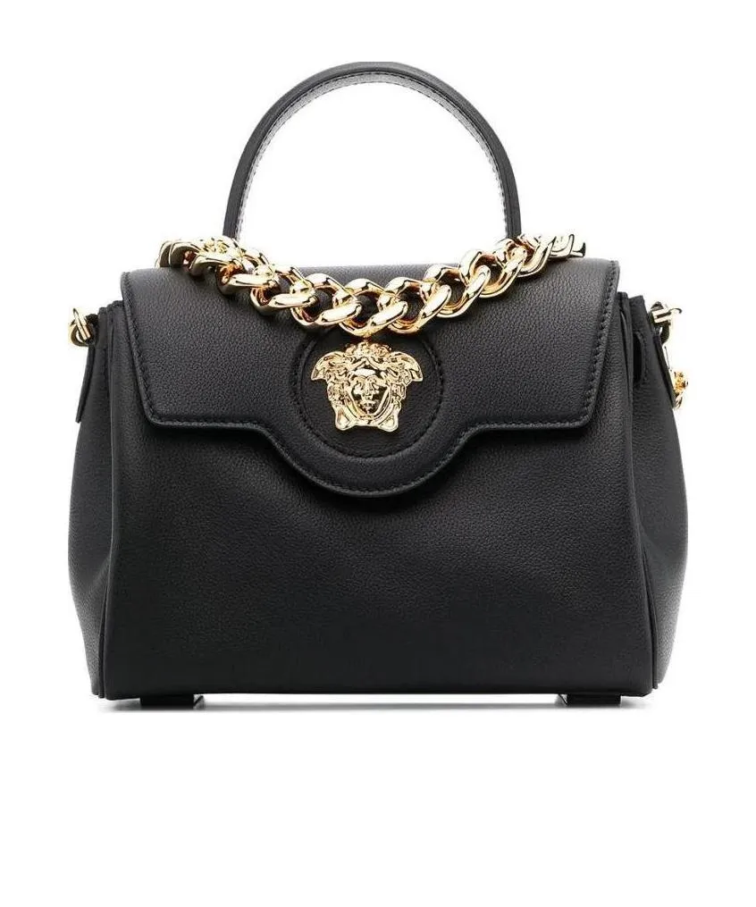 Versace Medusa Plaque Tote Bag