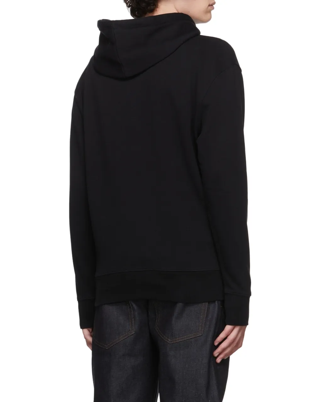 Maison Kitsuné Fox Patch Drawstring Hoodie