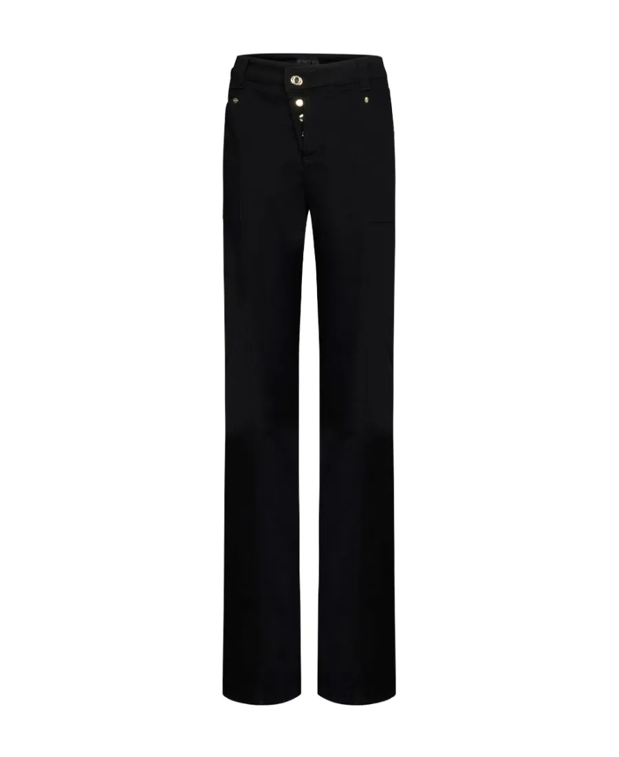 Tom Ford Asymmetrical Front Flared Trousers