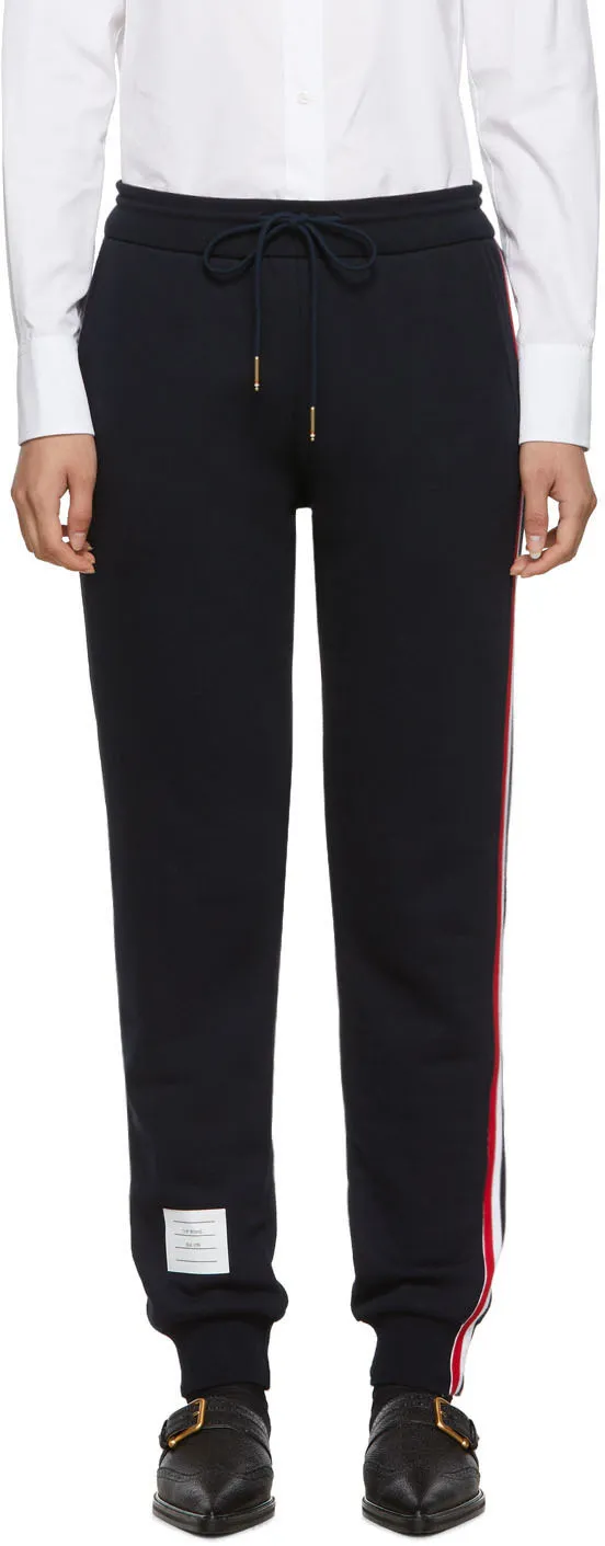 Thom Browne Classic Loopback Stripe Sweatpants